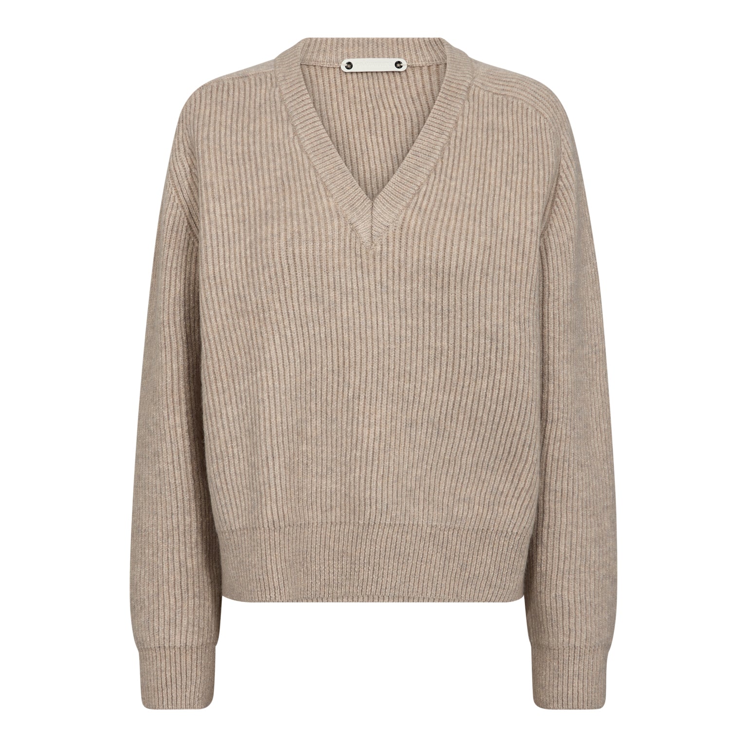 RowCC Rib V-Knit - Bone