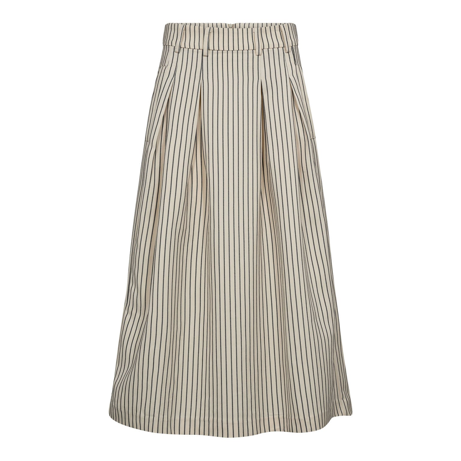 SalvieCC Anya Pleat Skirt - White