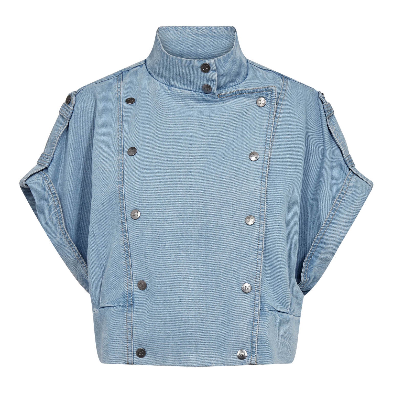 Tilly Vest - Fade Denim