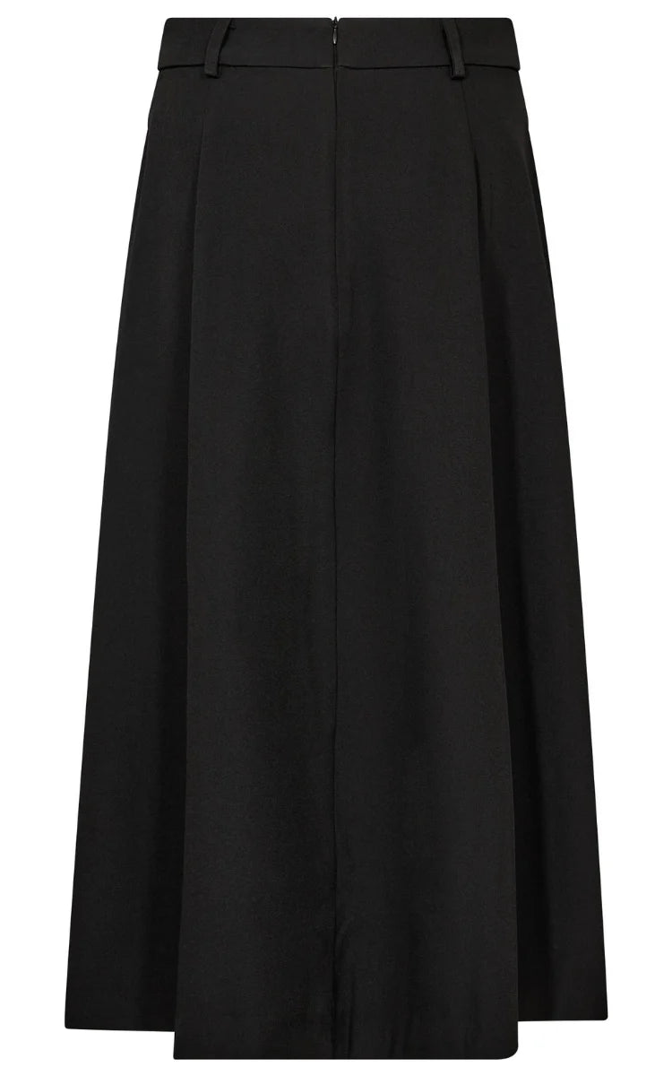 LunaCC Pocket Pleat Skirt - Black