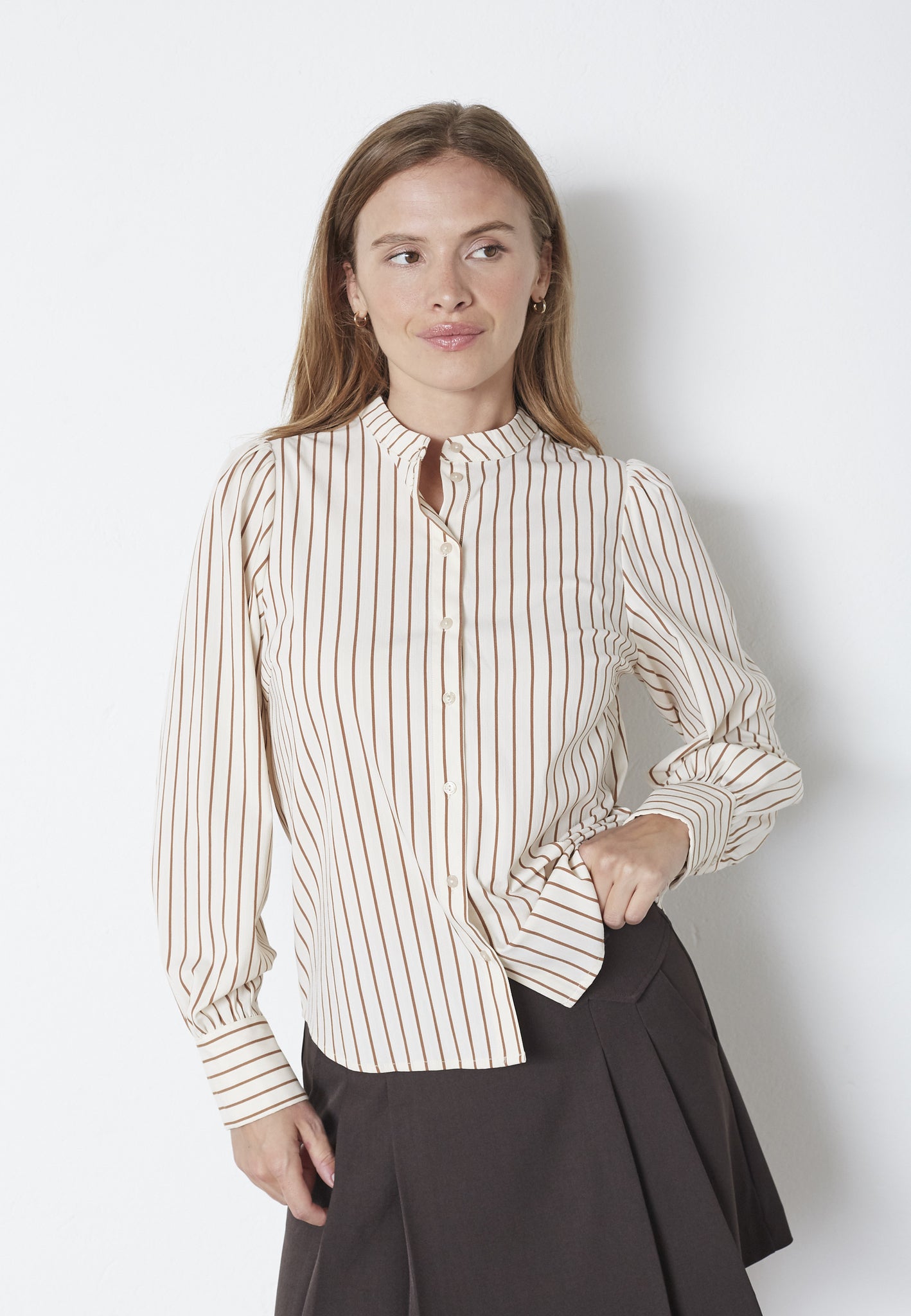 SorinCC Stripe Shirt - Bone