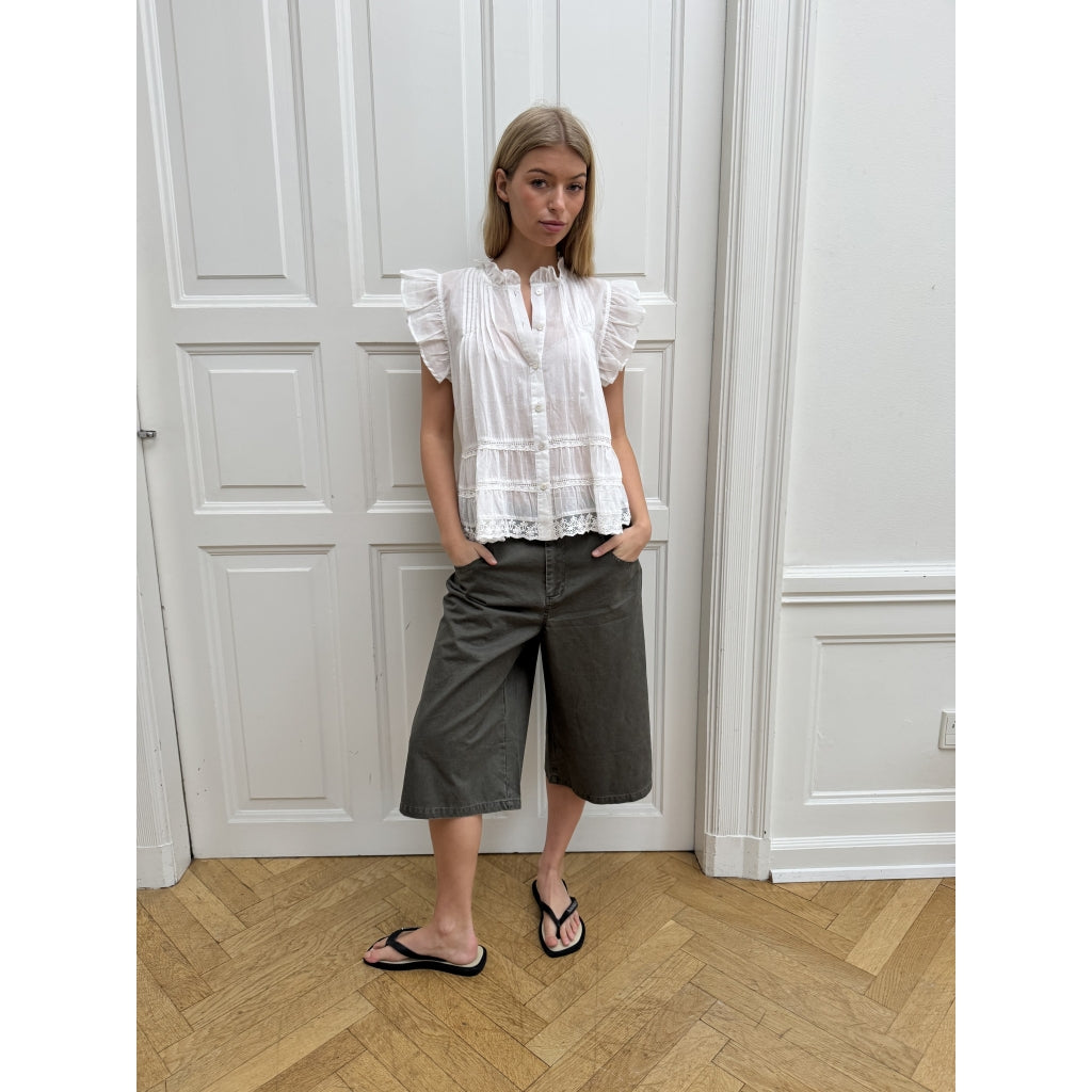 Audrey Top - White