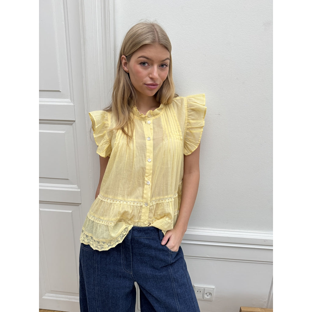 Audrey Top - Yellow