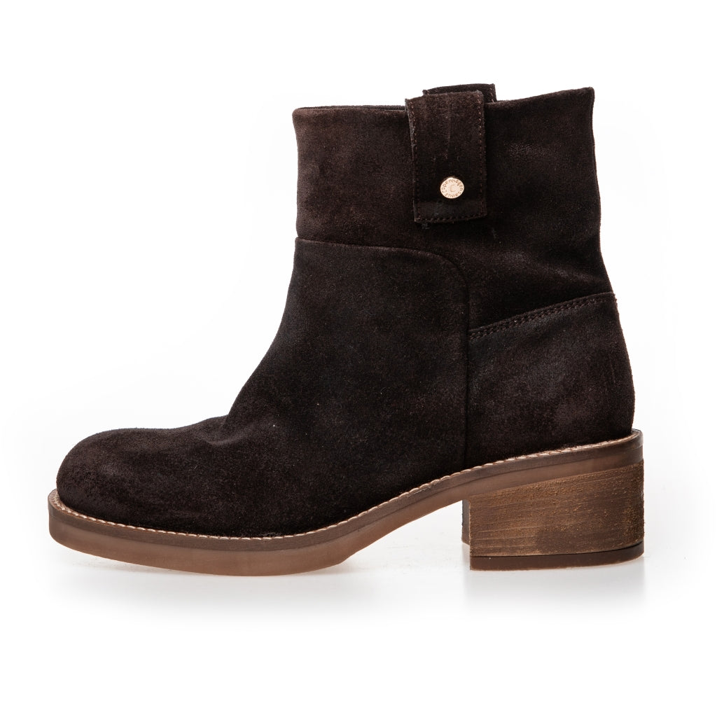 POWER WALK BOOT SUEDE - Dark Brown