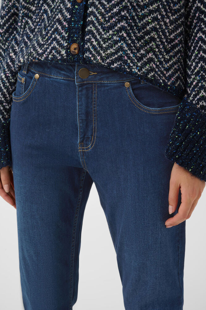 MILO AMI JEANS - DARK BLUE WASH