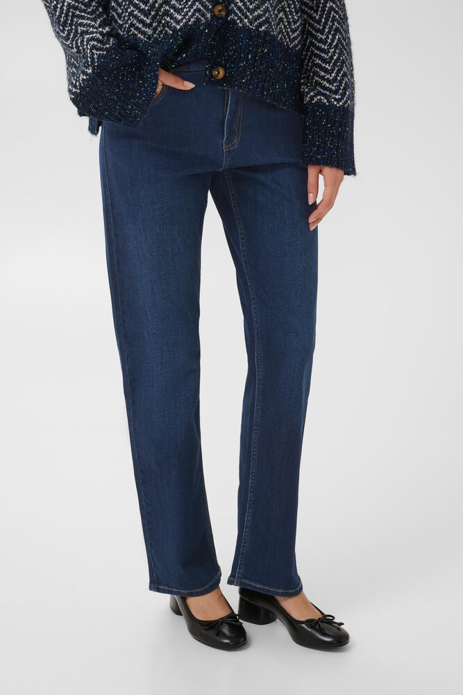 MILO AMI JEANS - DARK BLUE WASH