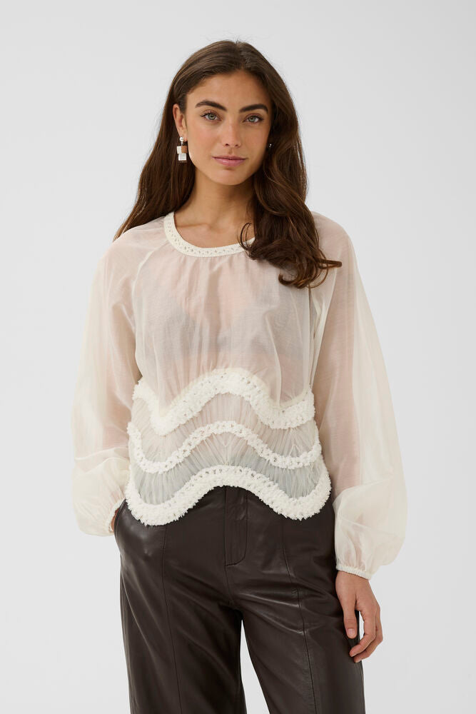 SHANA BLOUSE - Gardenia