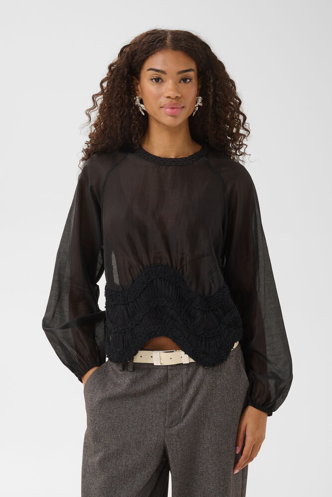 SHANA BLOUSE - Meteorite