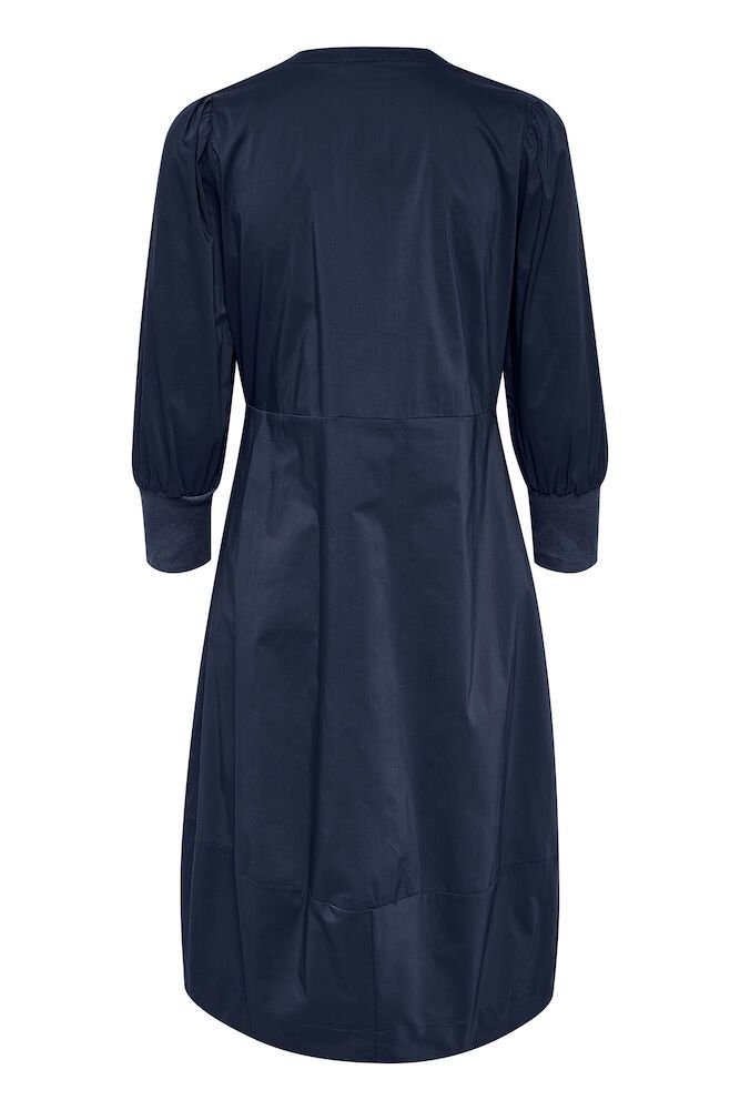 Antoinett 3/4 sleeve dress - Blue Iris