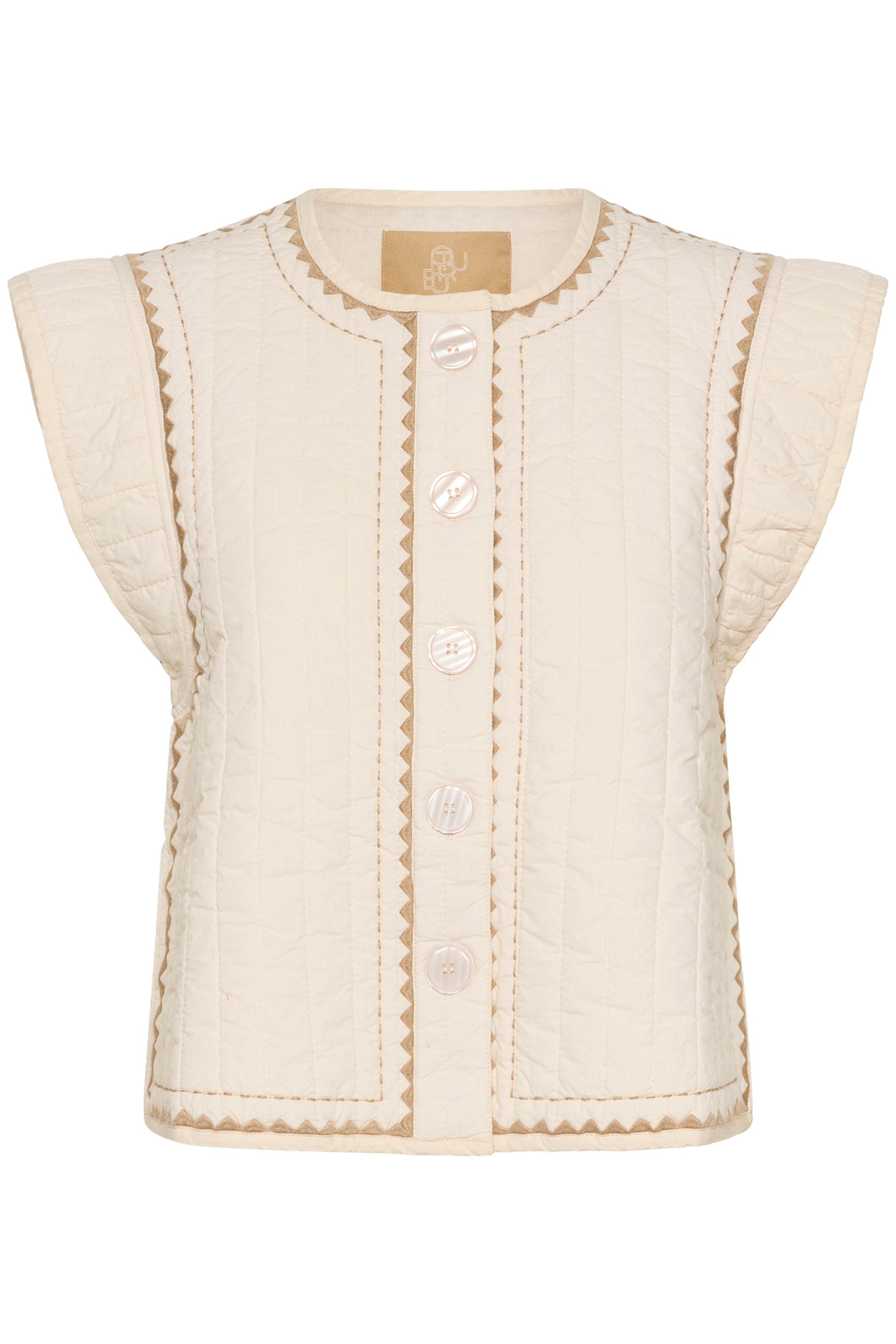 Berglind Waistcoat - Whitecap
