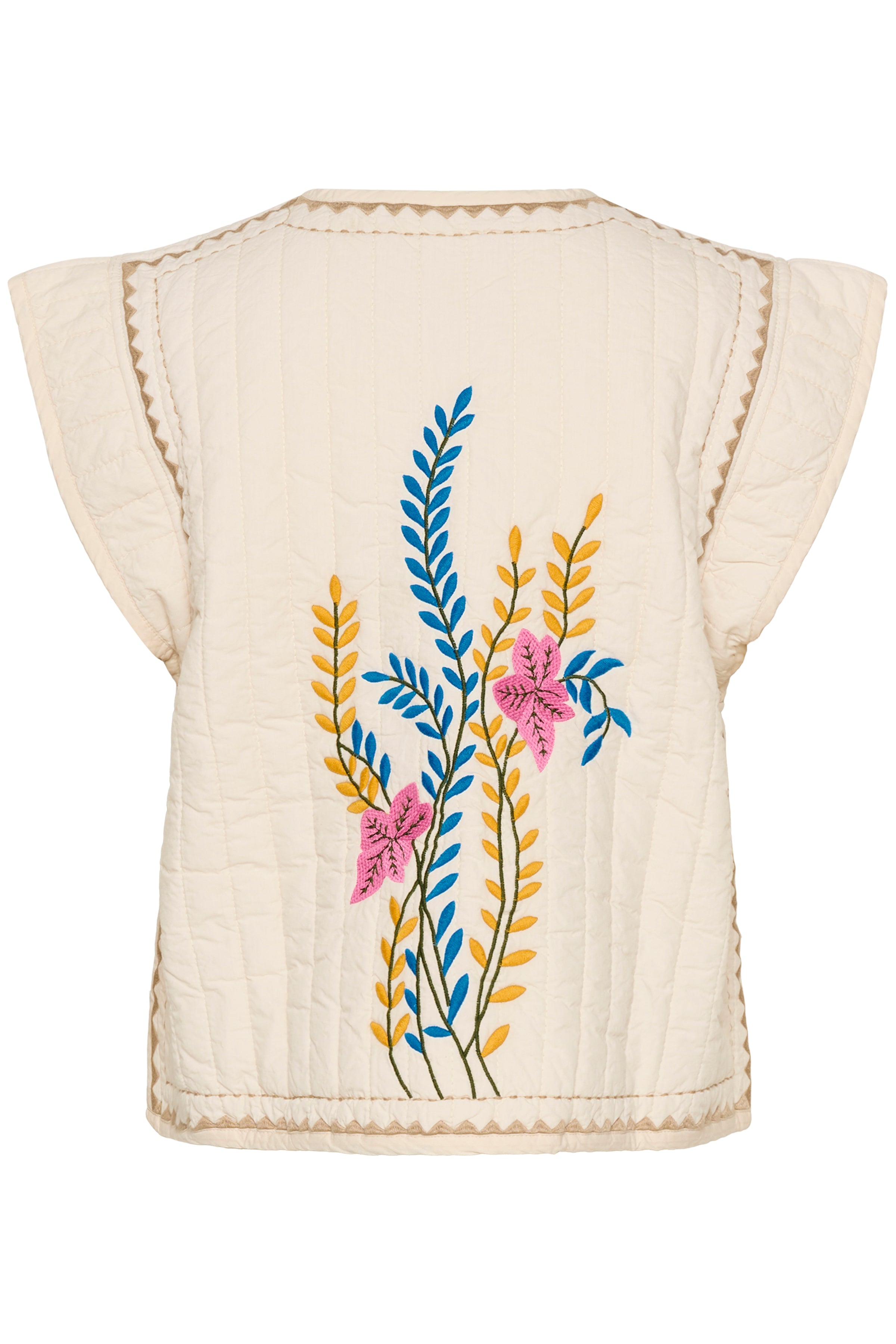 Berglind Waistcoat - Whitecap