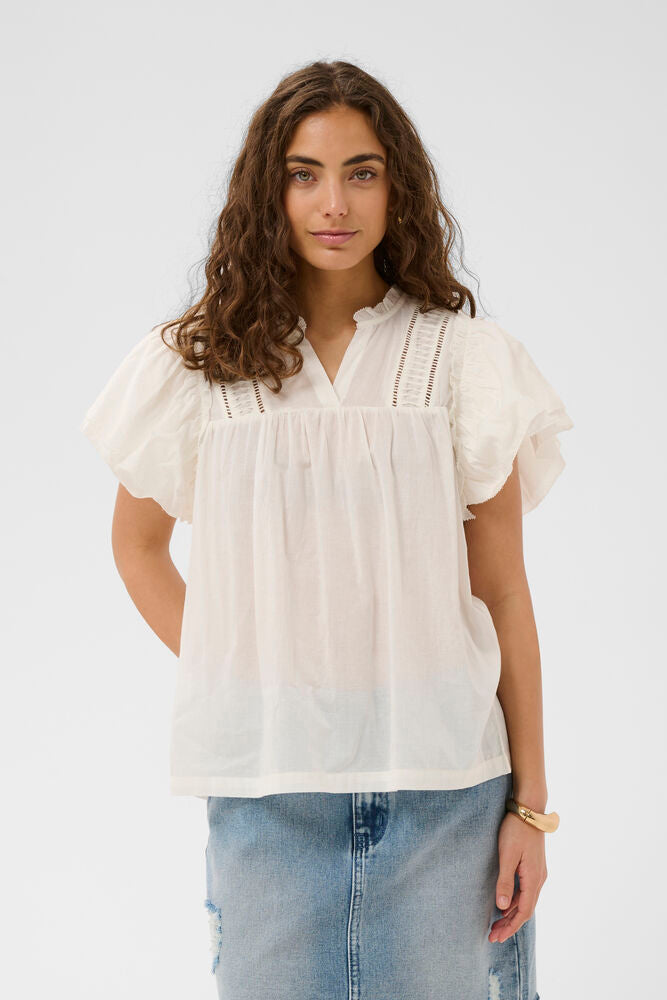 Catinka Blouse - Spring Gardenia
