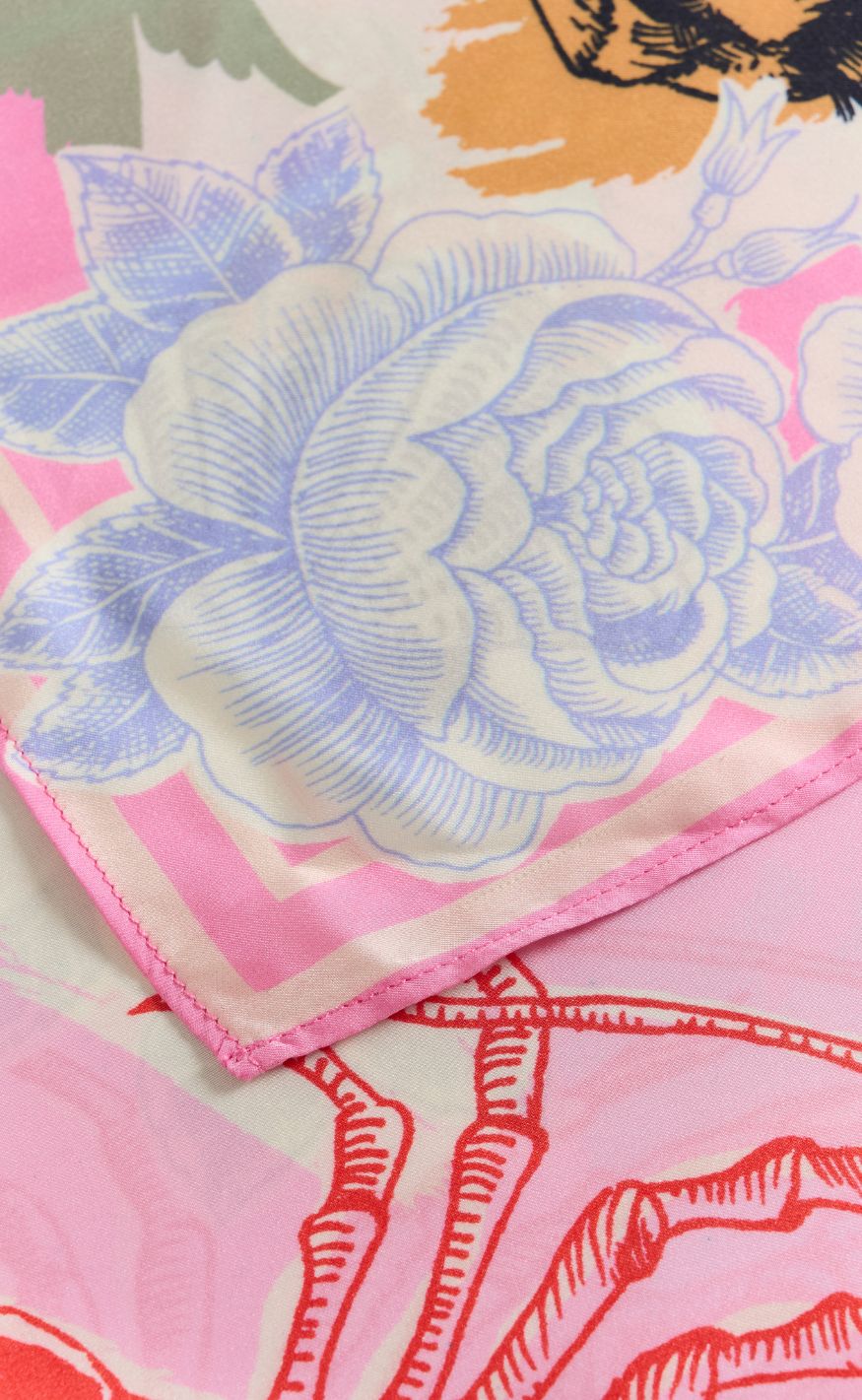 Loil Banda Scarf - Red Animal