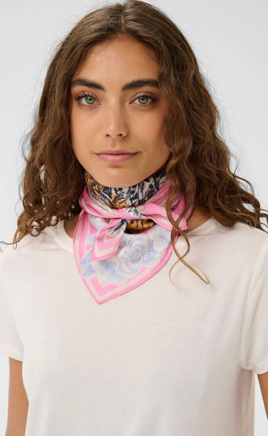 Loil Banda Scarf - Red Animal