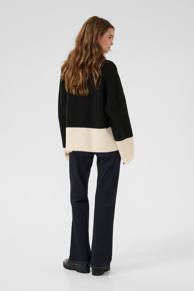 Nicky Kimmy Pullover - Black/Whitecap