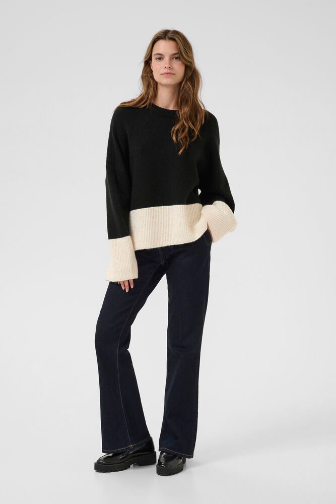 Nicky Kimmy Pullover - Black/Whitecap