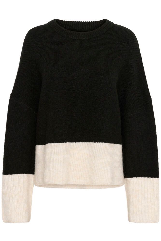 Nicky Kimmy Pullover - Black/Whitecap