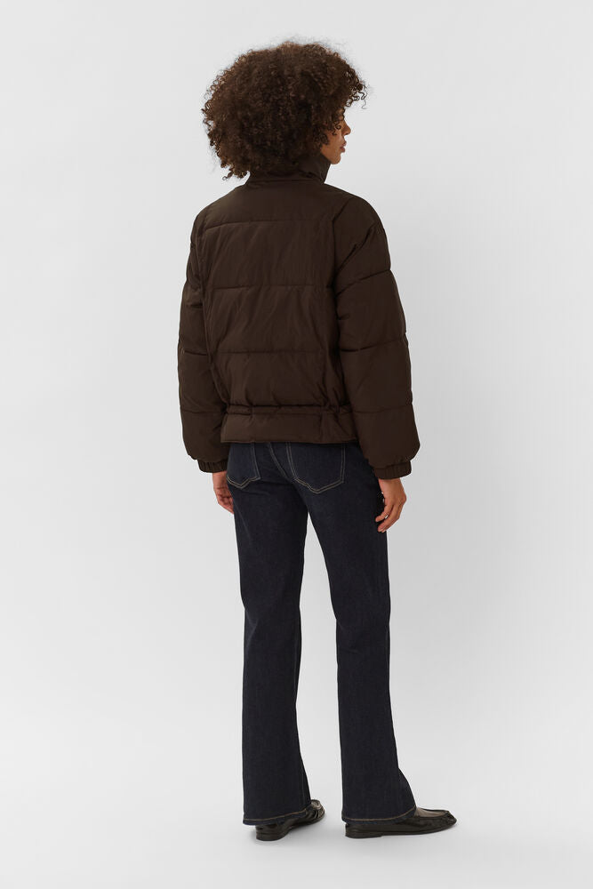 Nora Reversible Jacket - Coffee Bean