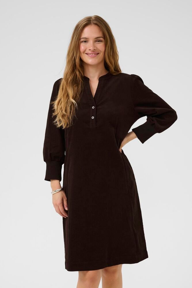 Rhaena Dress - Coffee Bean