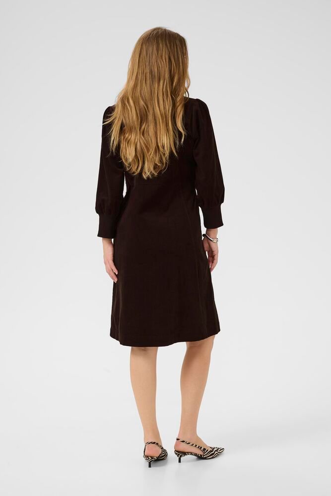 Rhaena Dress - Coffee Bean