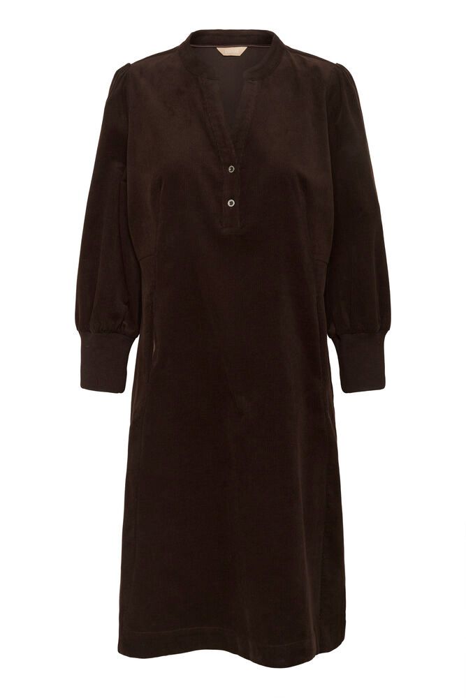 Rhaena Dress - Coffee Bean