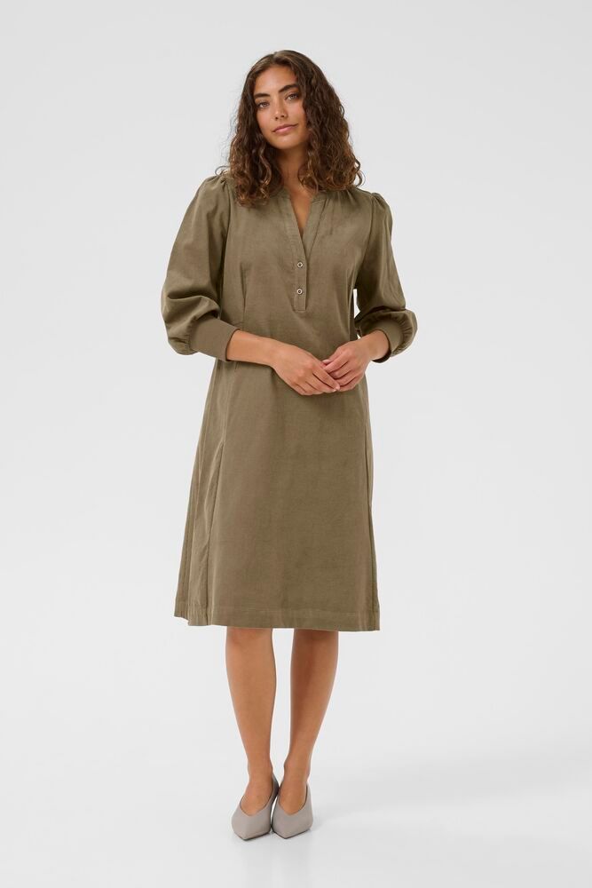 Rhaena Dress - Timber Wolf