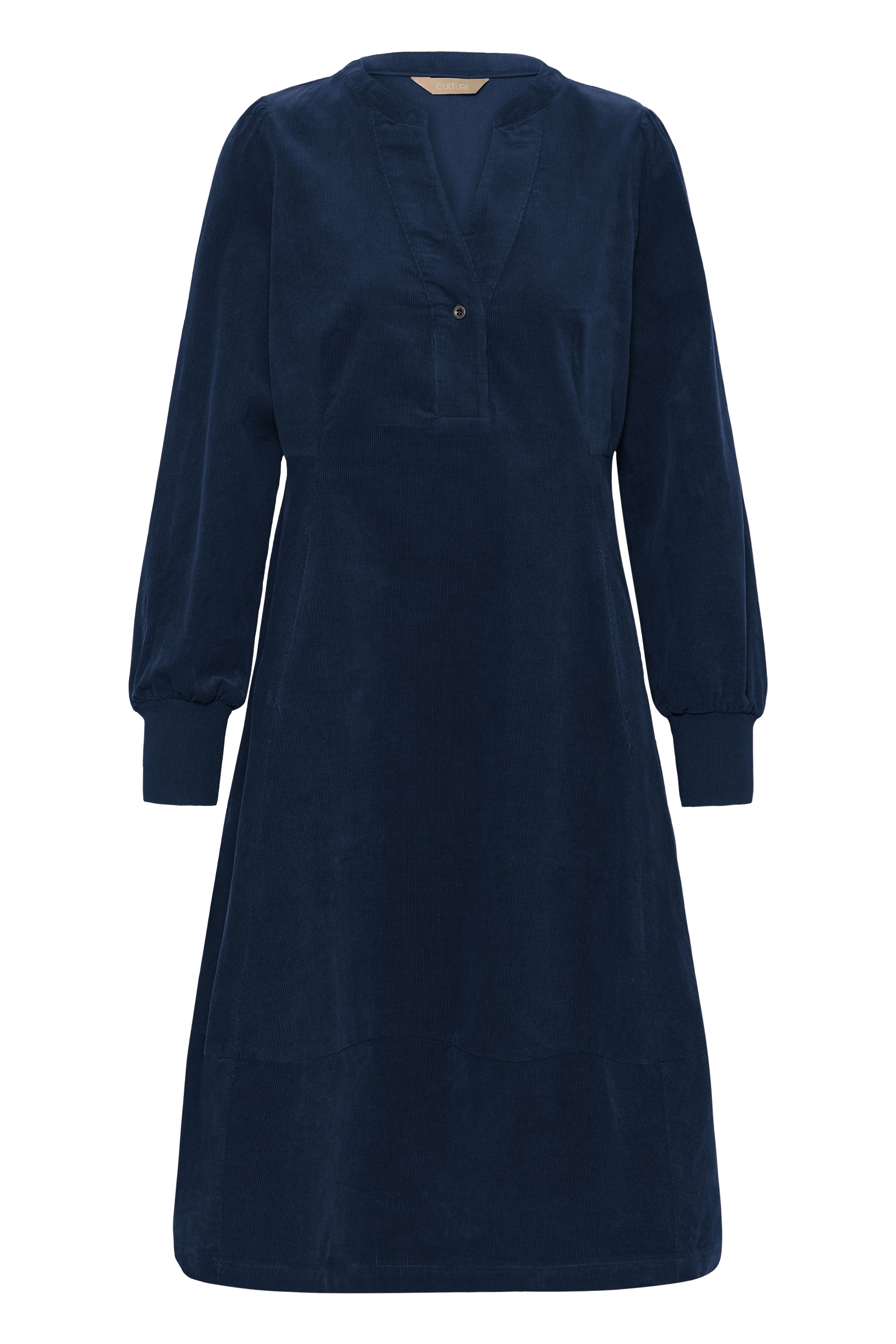 Rhaena LS Dress - Dress Blues