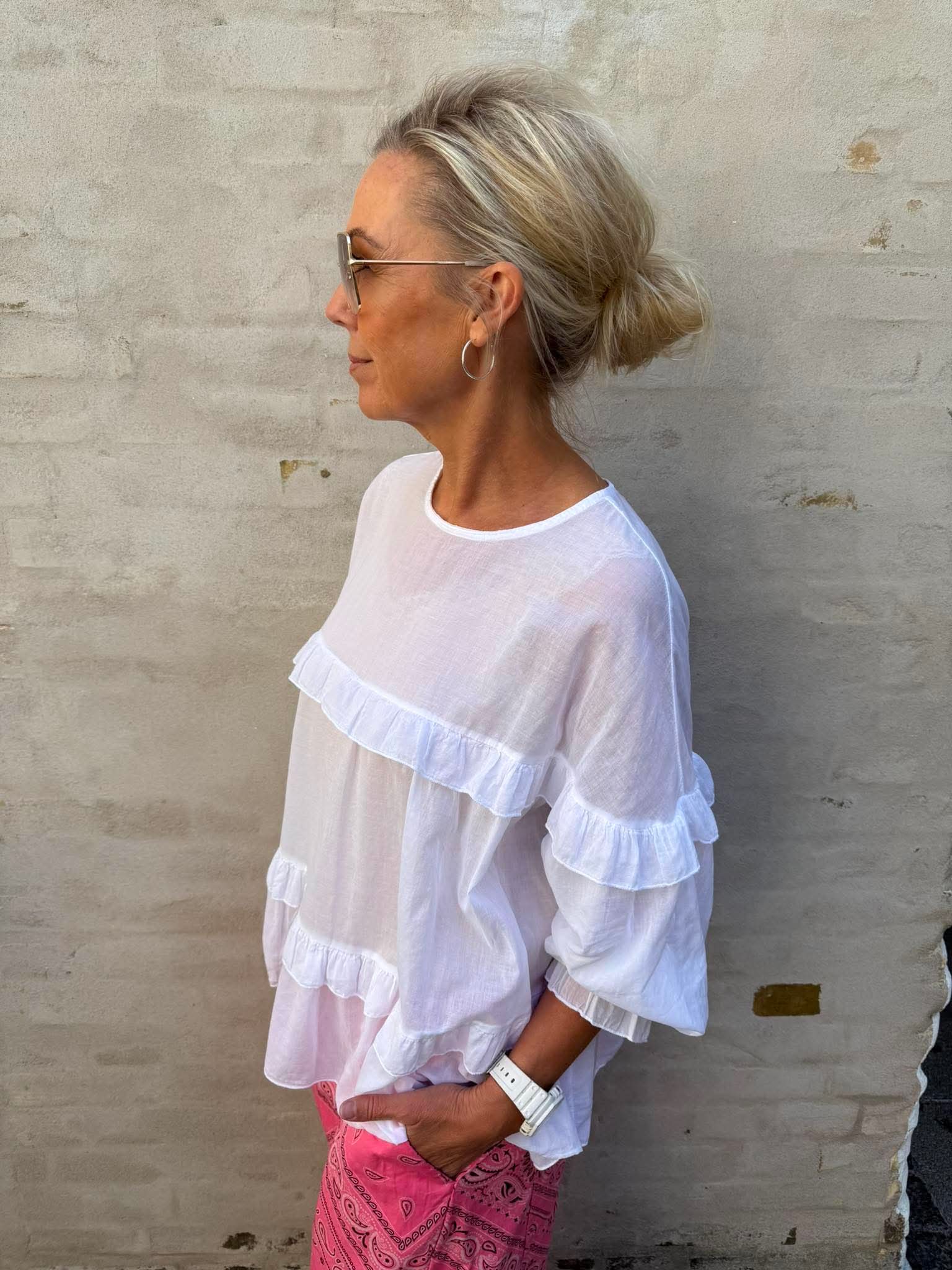 Melody Blouse - Bianco