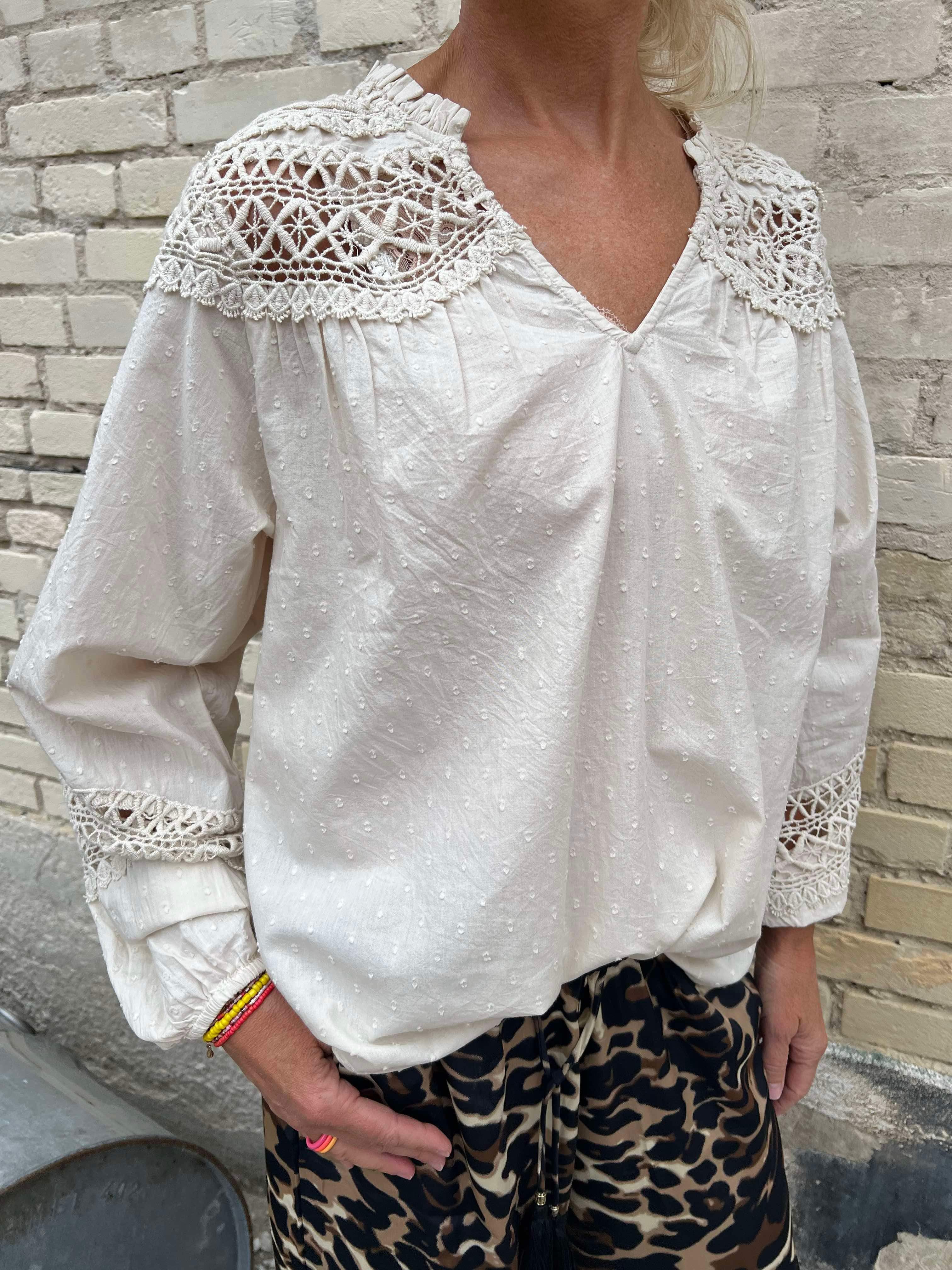 Dido blouse creme