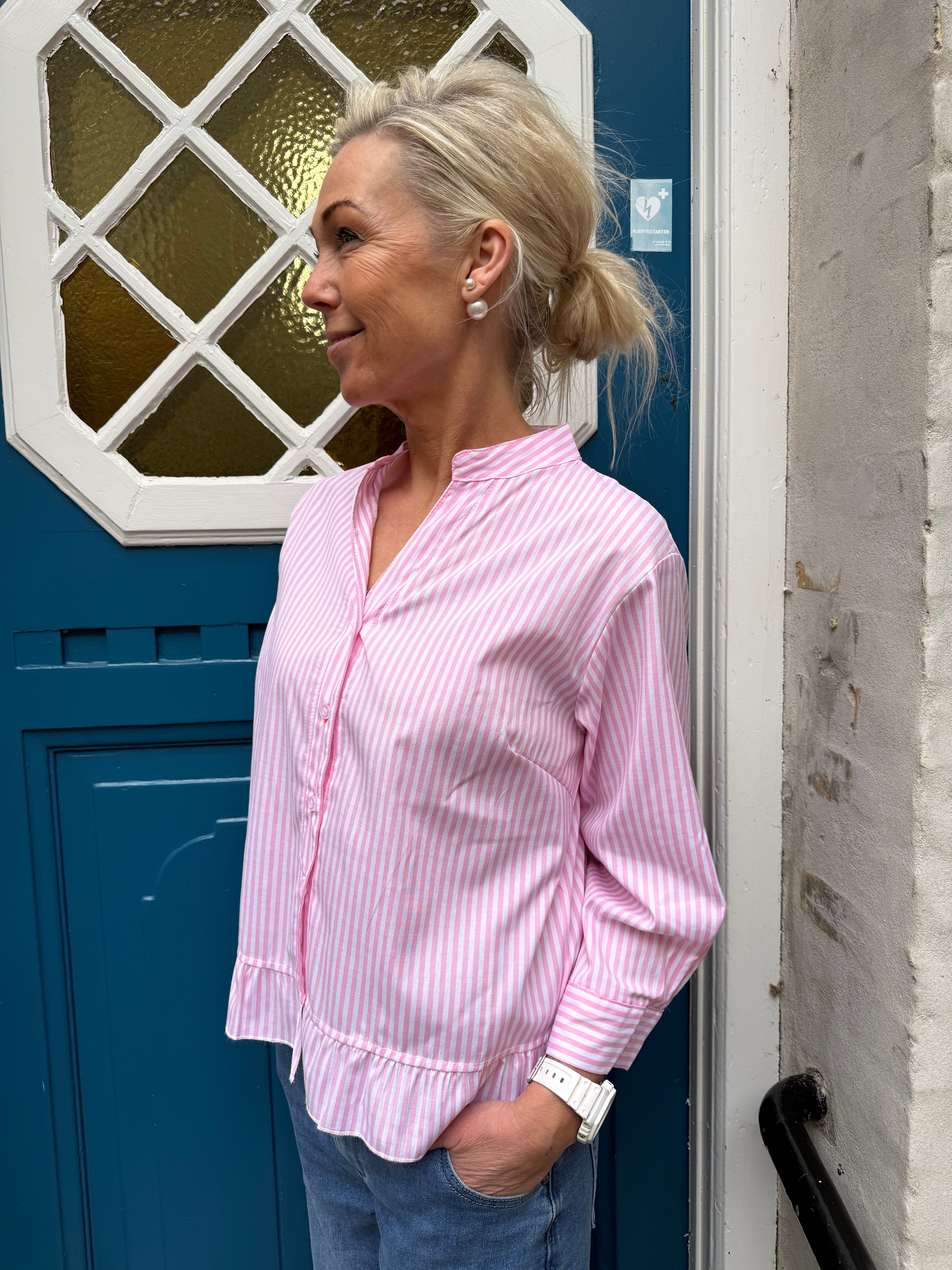 L´amour Shirt - Pink Stripe