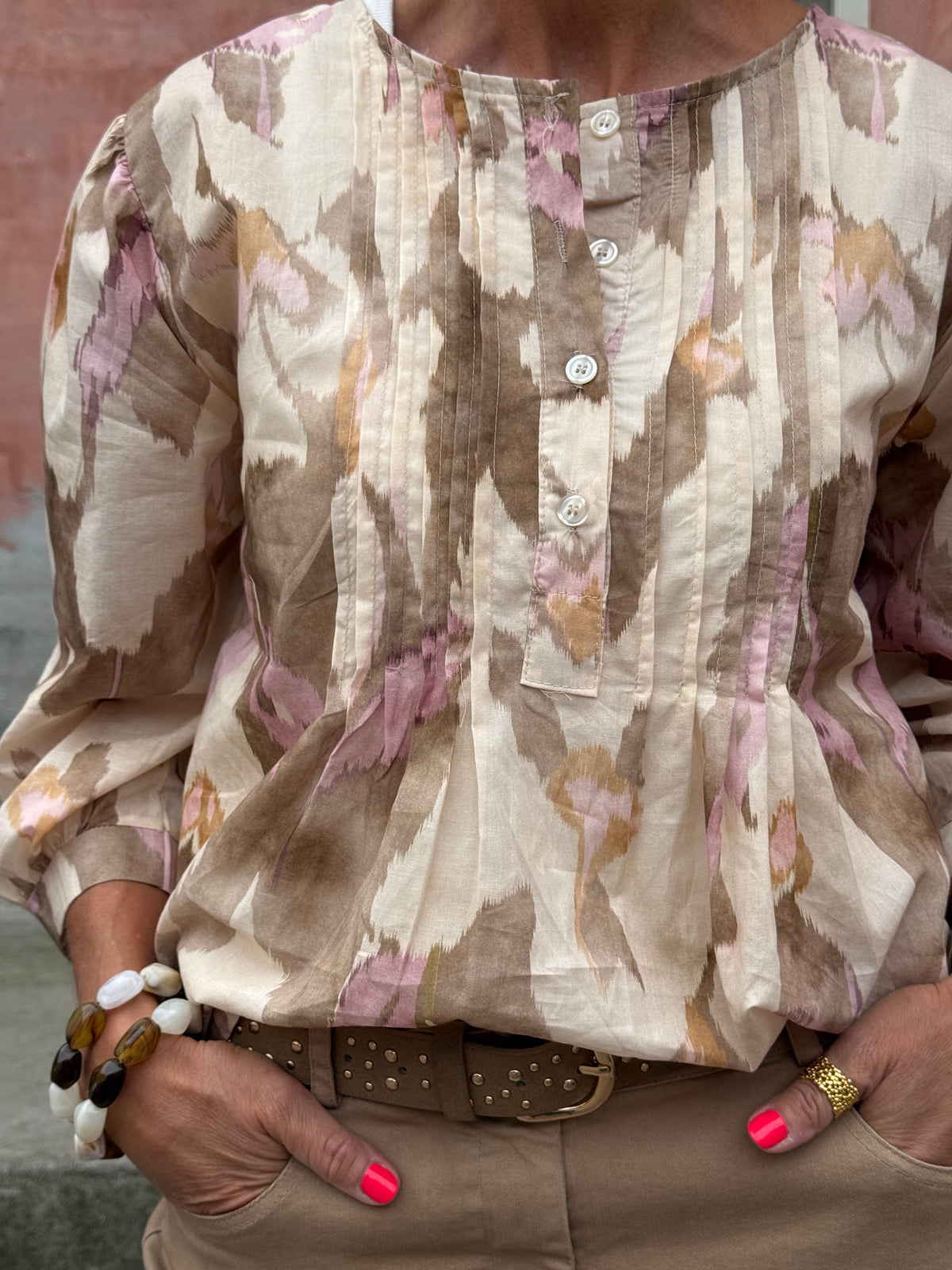 Cosmos Blouse - Beige