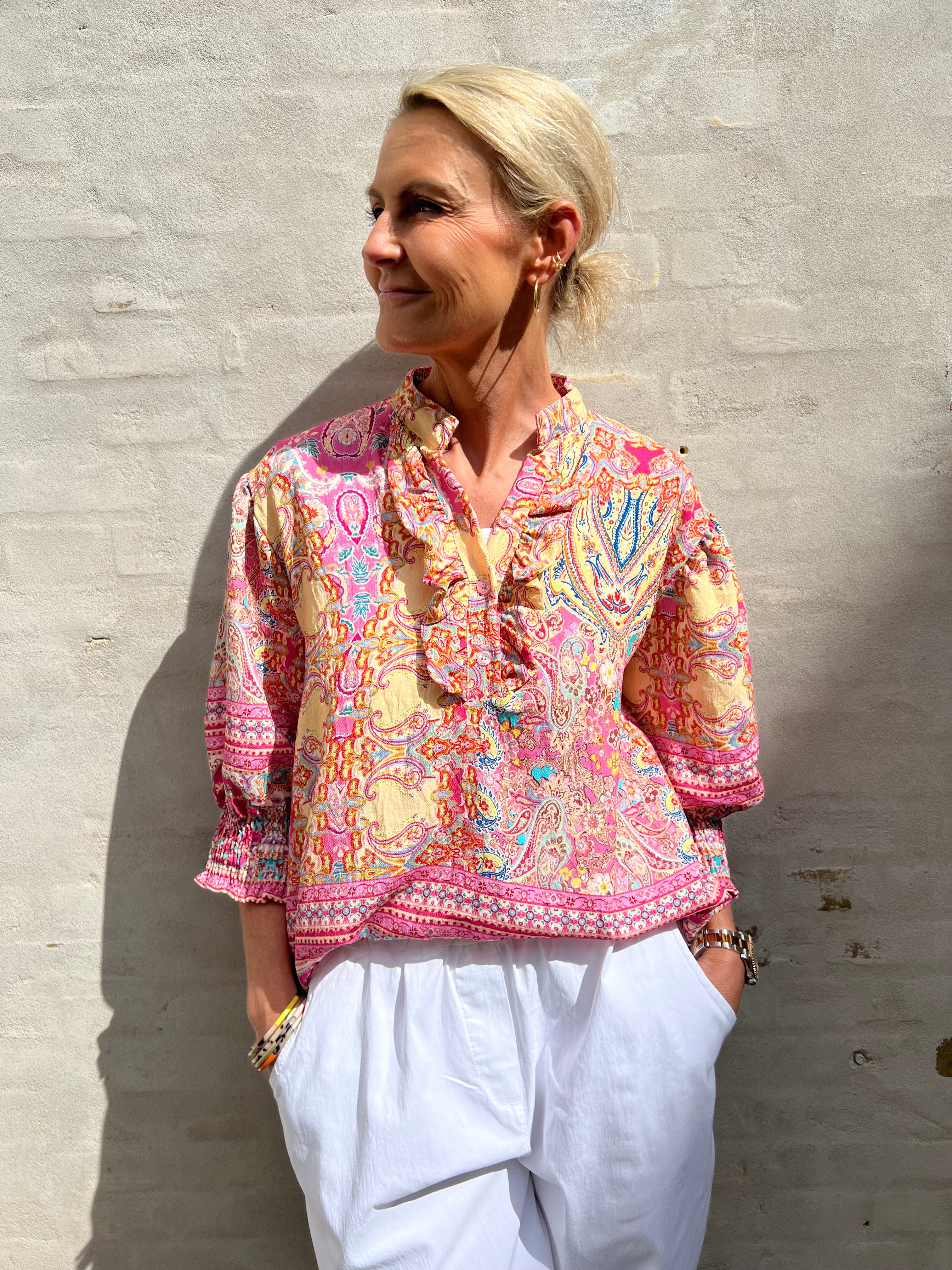 Charlie shirt fuxia 3607