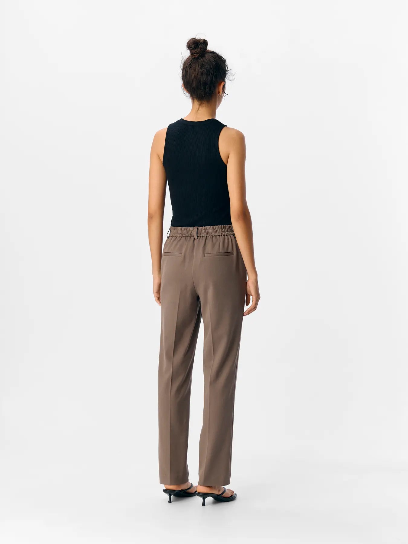 Lisa Straight Pant - Morel