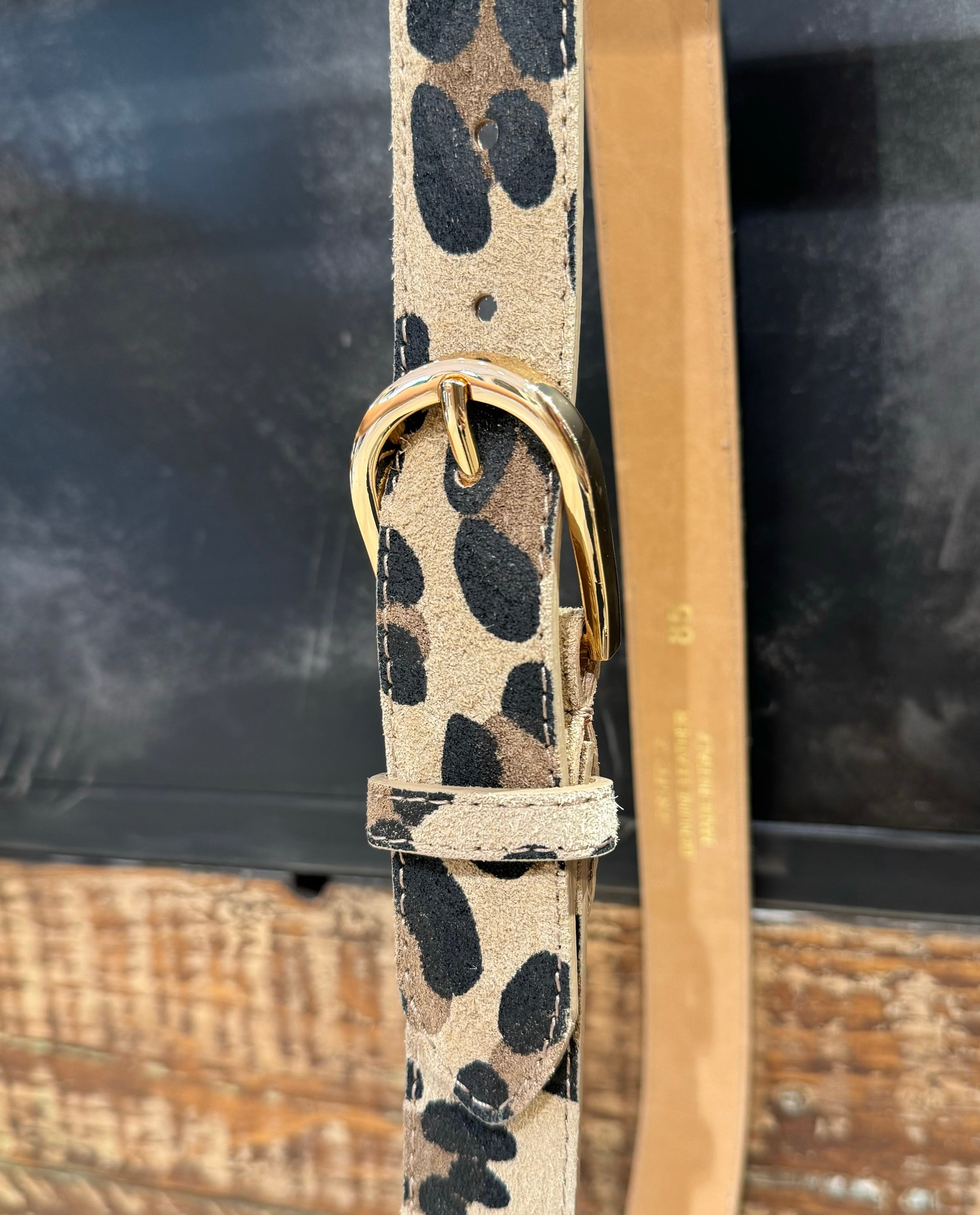 Light leopard belt big