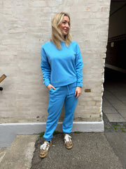 Chilli sweat pant azure blue