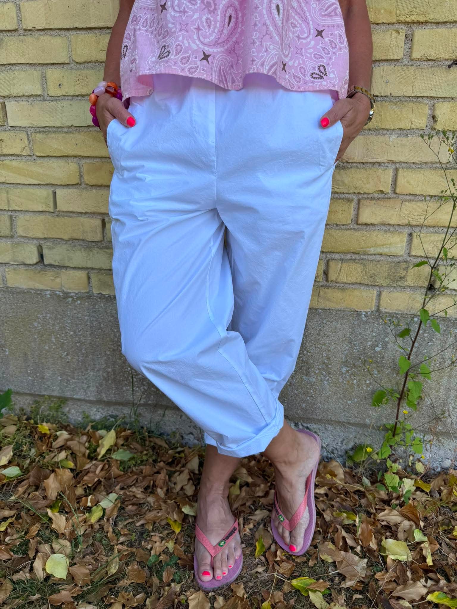 Gina Pants - Optical White