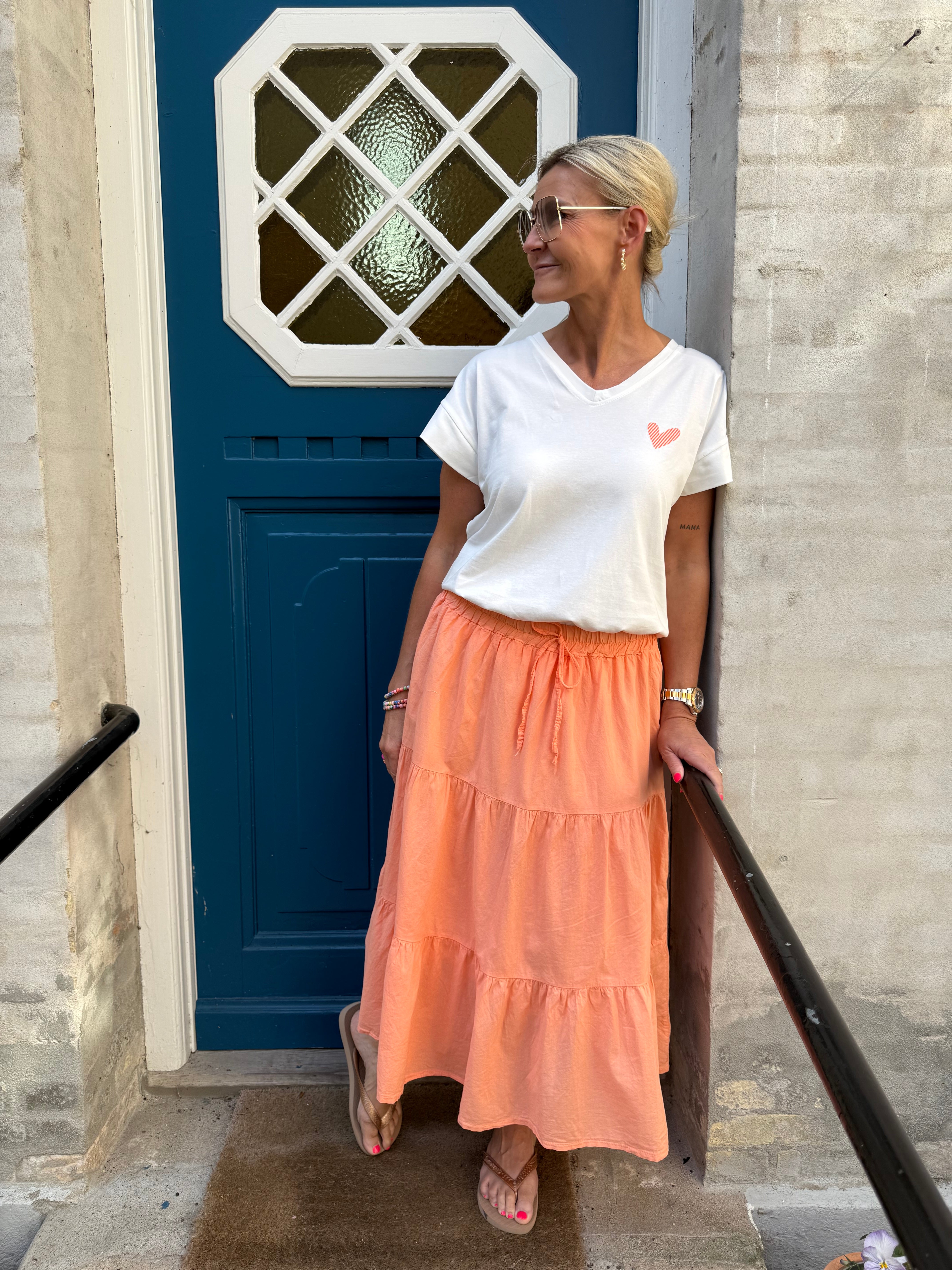 Summer Vibe Skirt - Orange