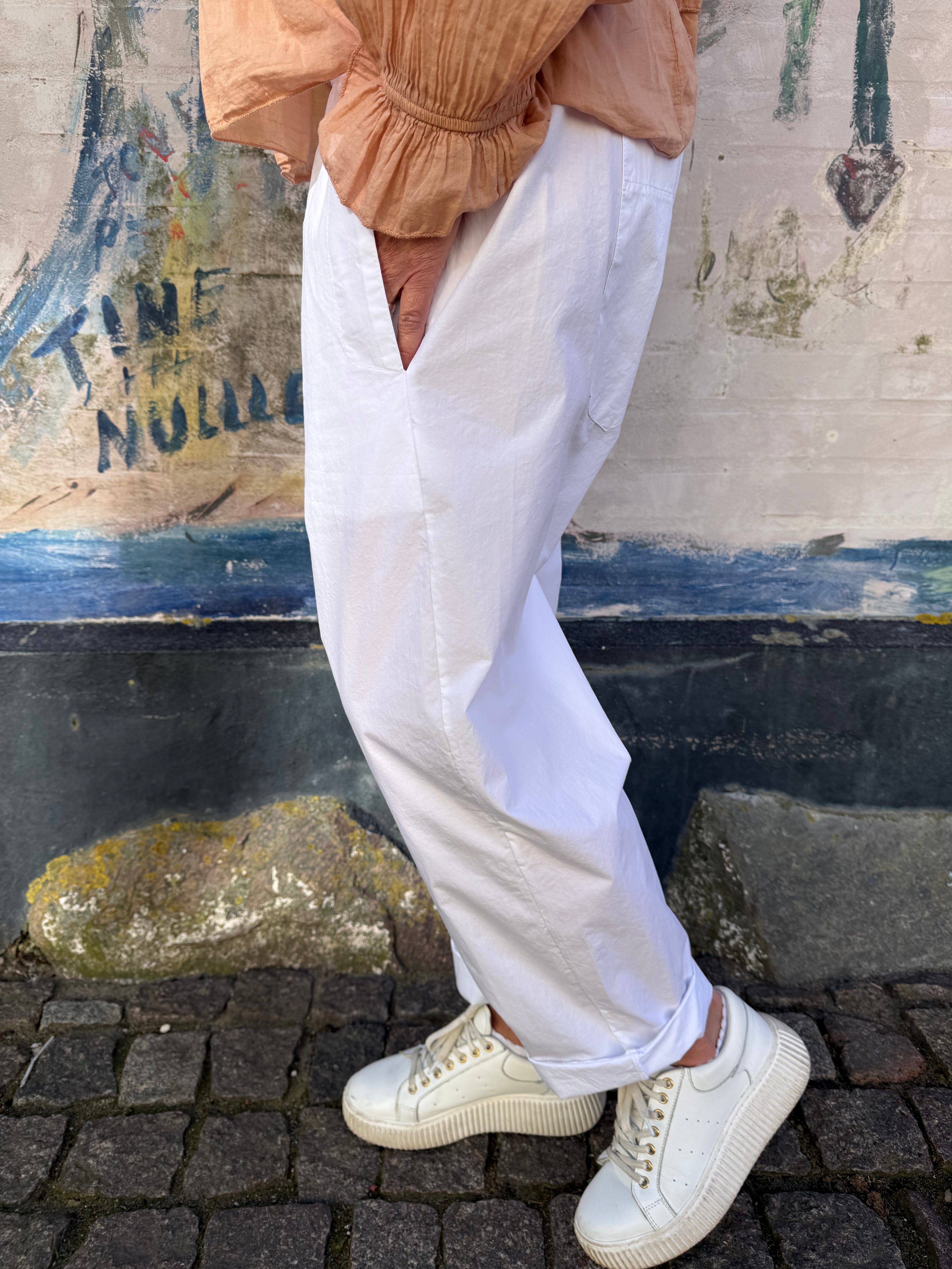 Gina Pants - Optical White