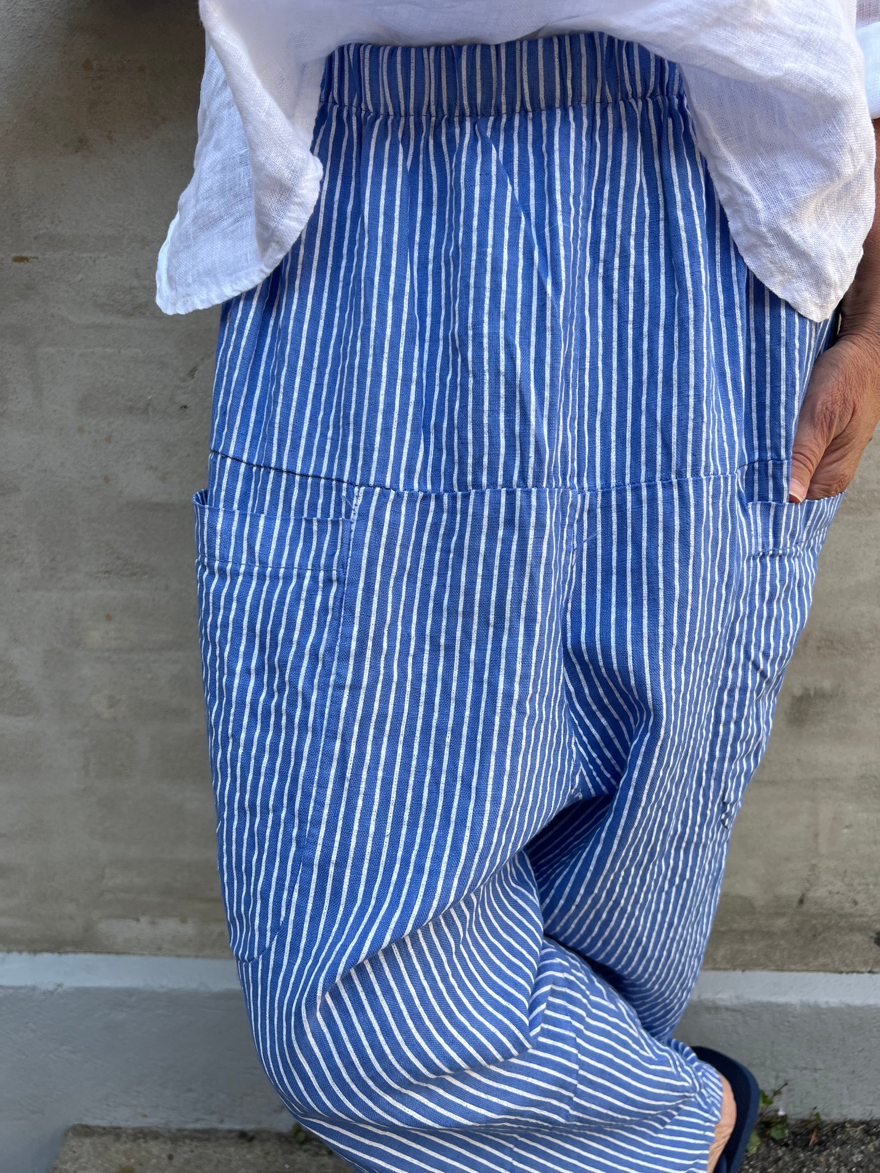 Filix Bukser - Blue Stripe