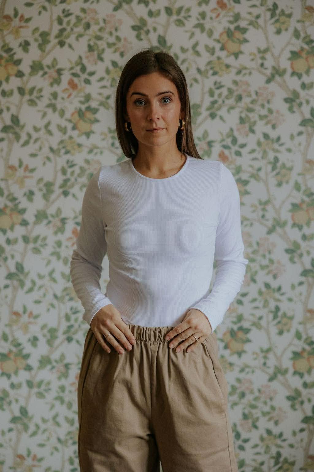 Everyday Basic Blouse - White