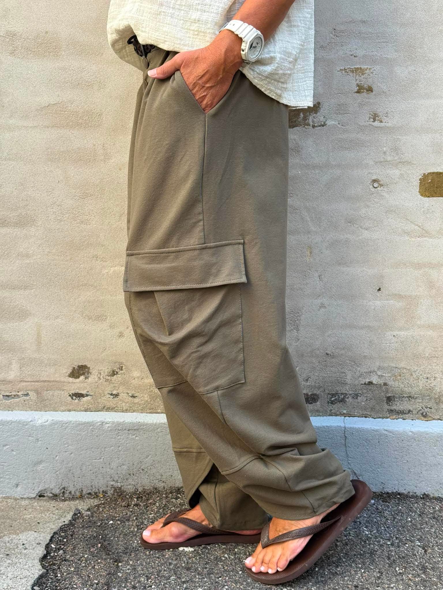 FÖRBESTÄLLNING-Amalfi Pants - Moro