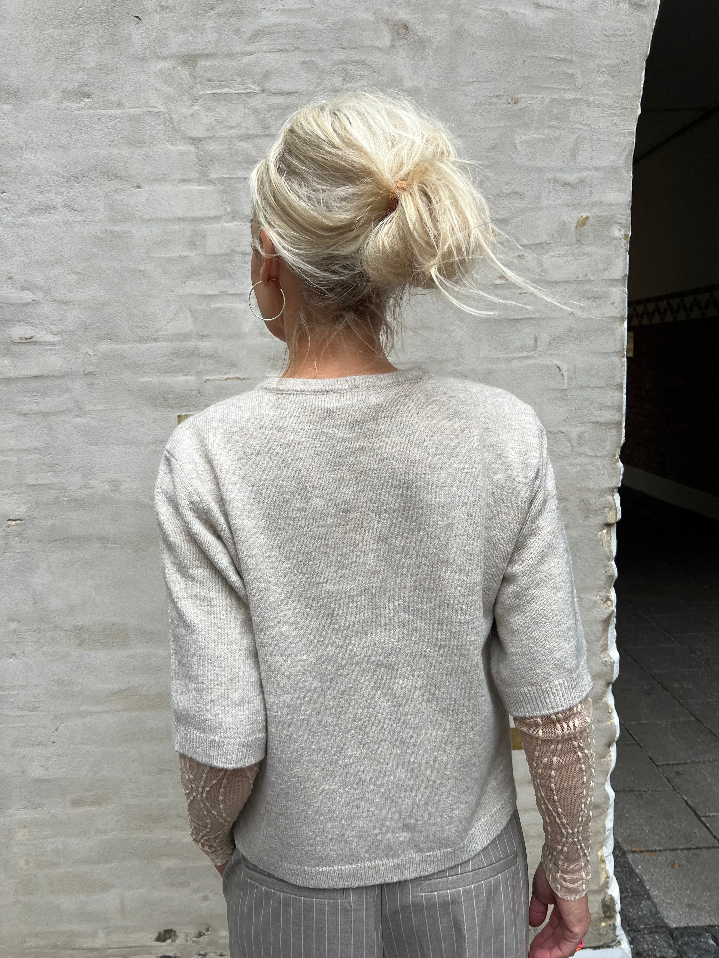 RUE LIFE PEARL CARDIGAN - Chateau Grey melange