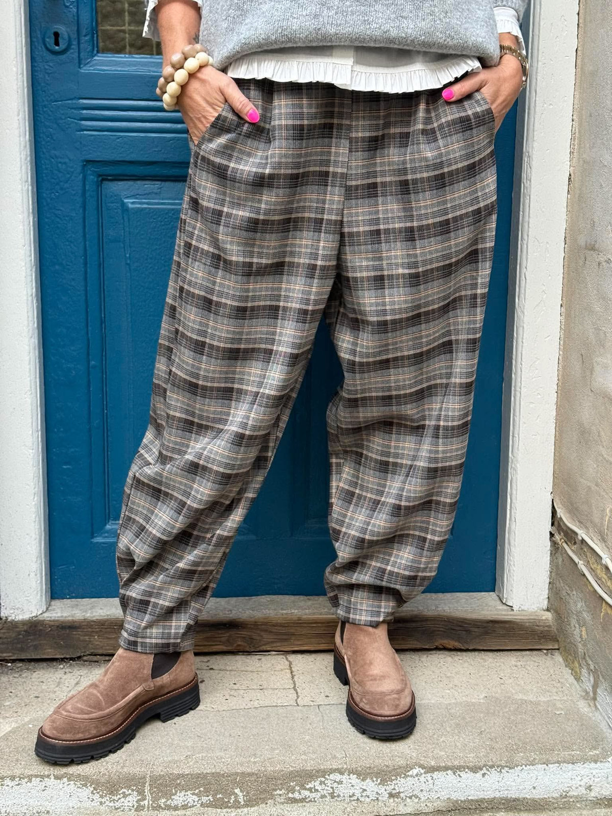 FÖRBESTÄLLNING-Amulet Pants - Grå