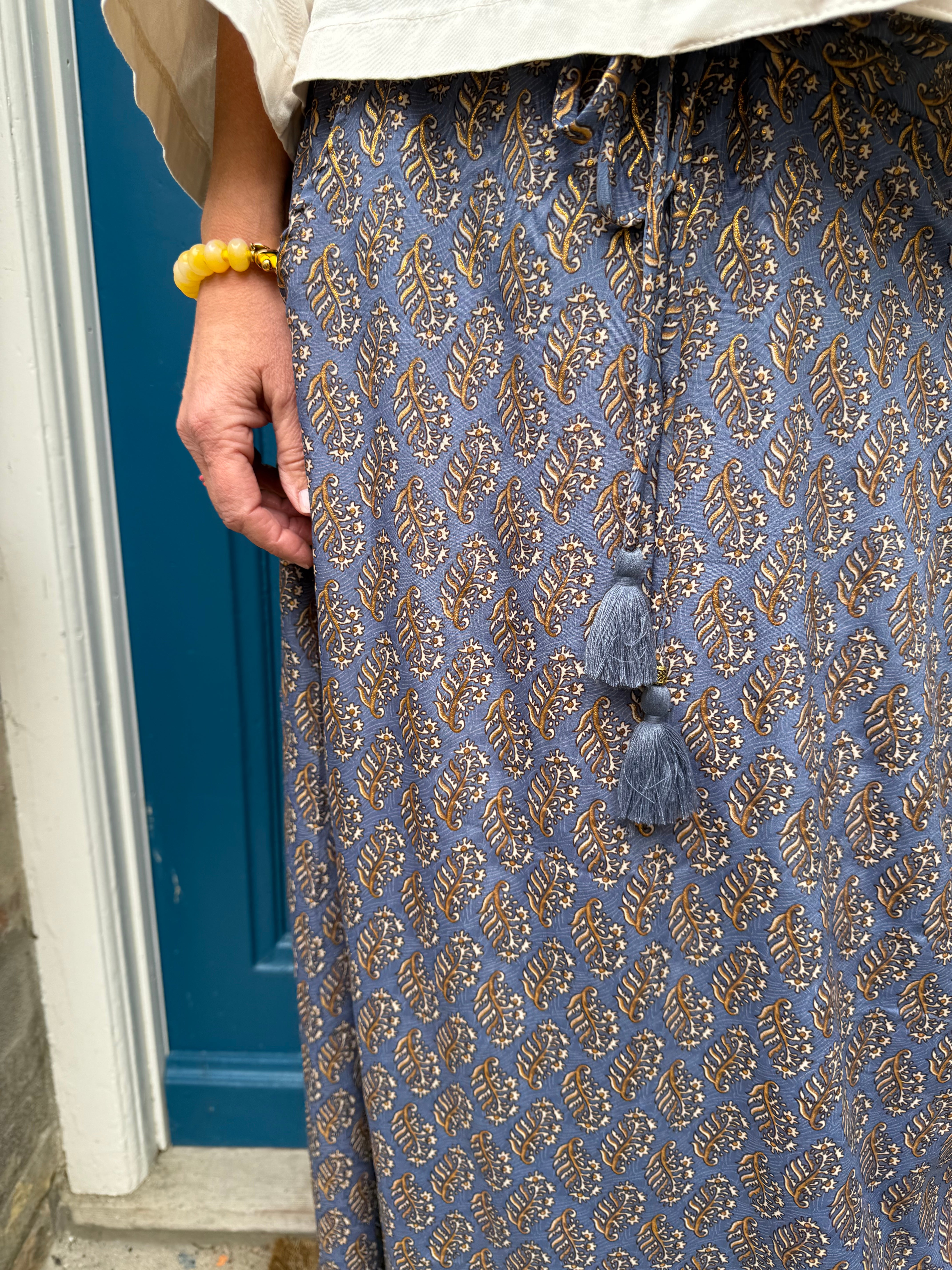 LUNA regular skirt - Blue Mist