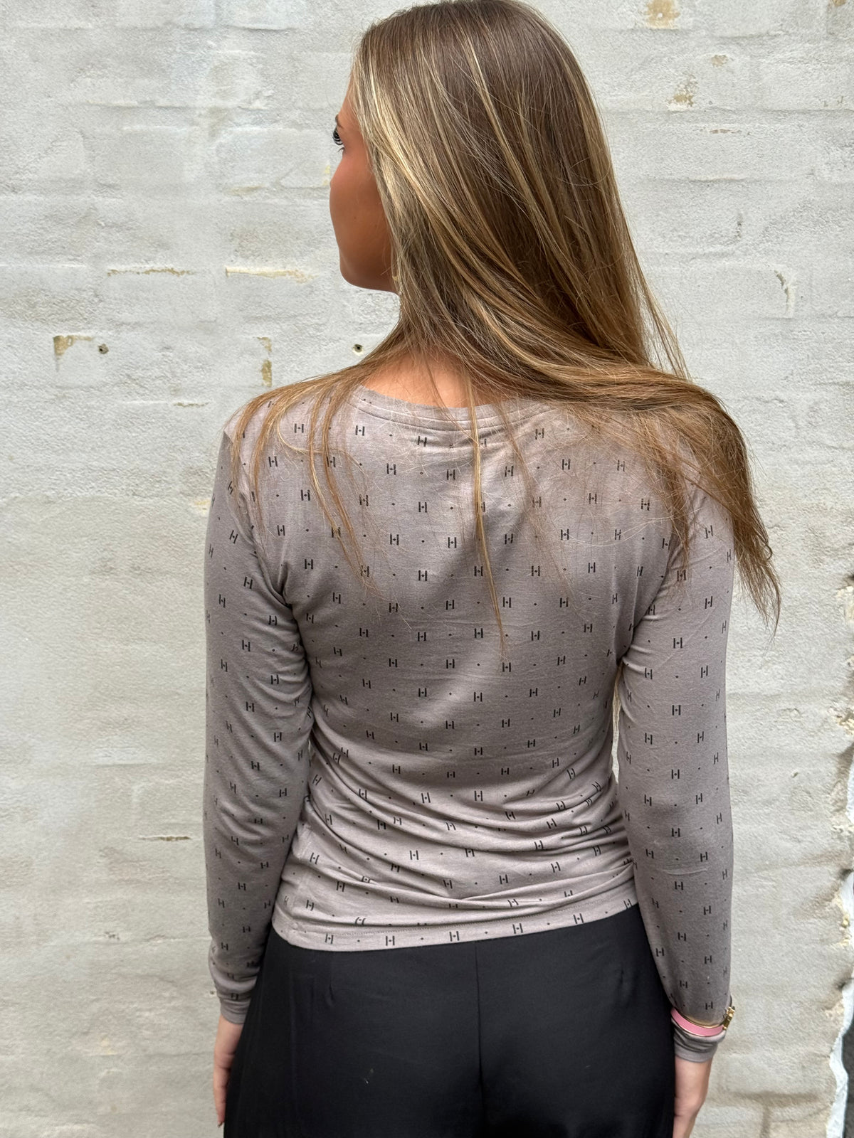 HTD tee l/s Cashmere Blend - Sand
