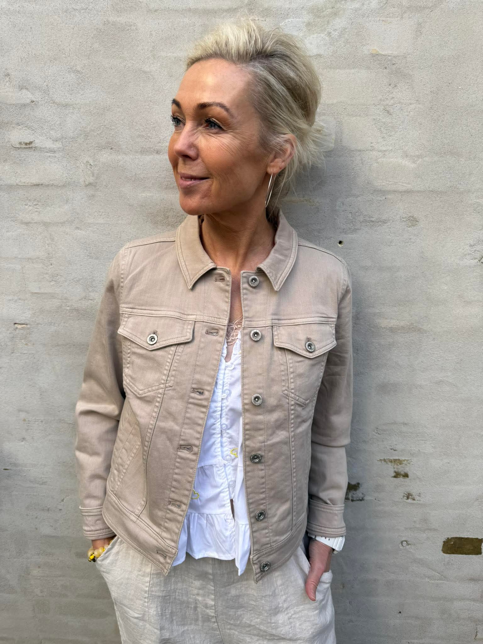 Style Jacket - Beige Wash