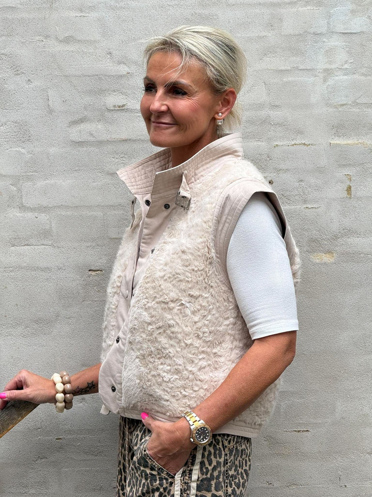 EdleGO Waistcoat - Creme