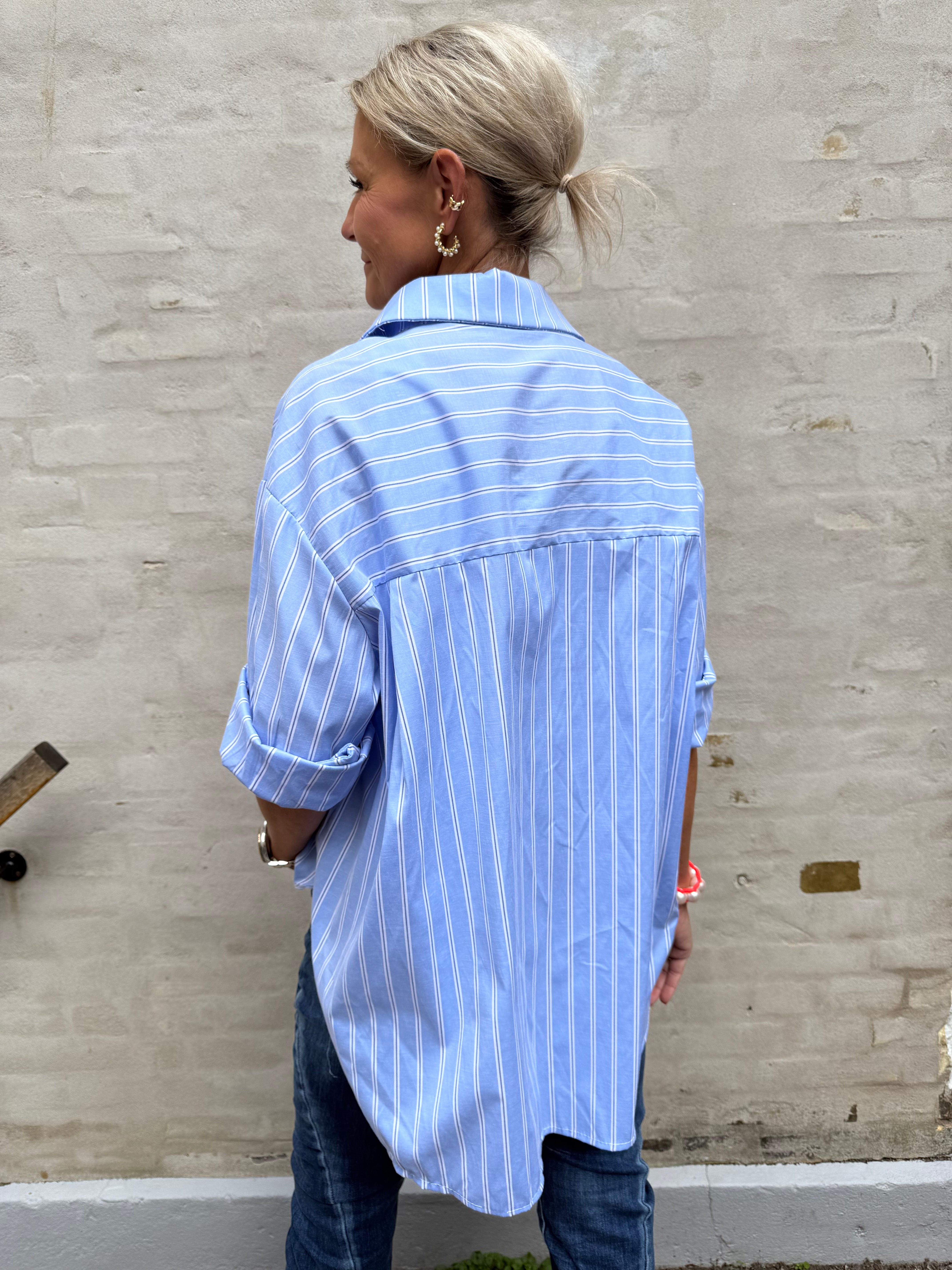 Faire Mer Skjorte - Blue Stripe