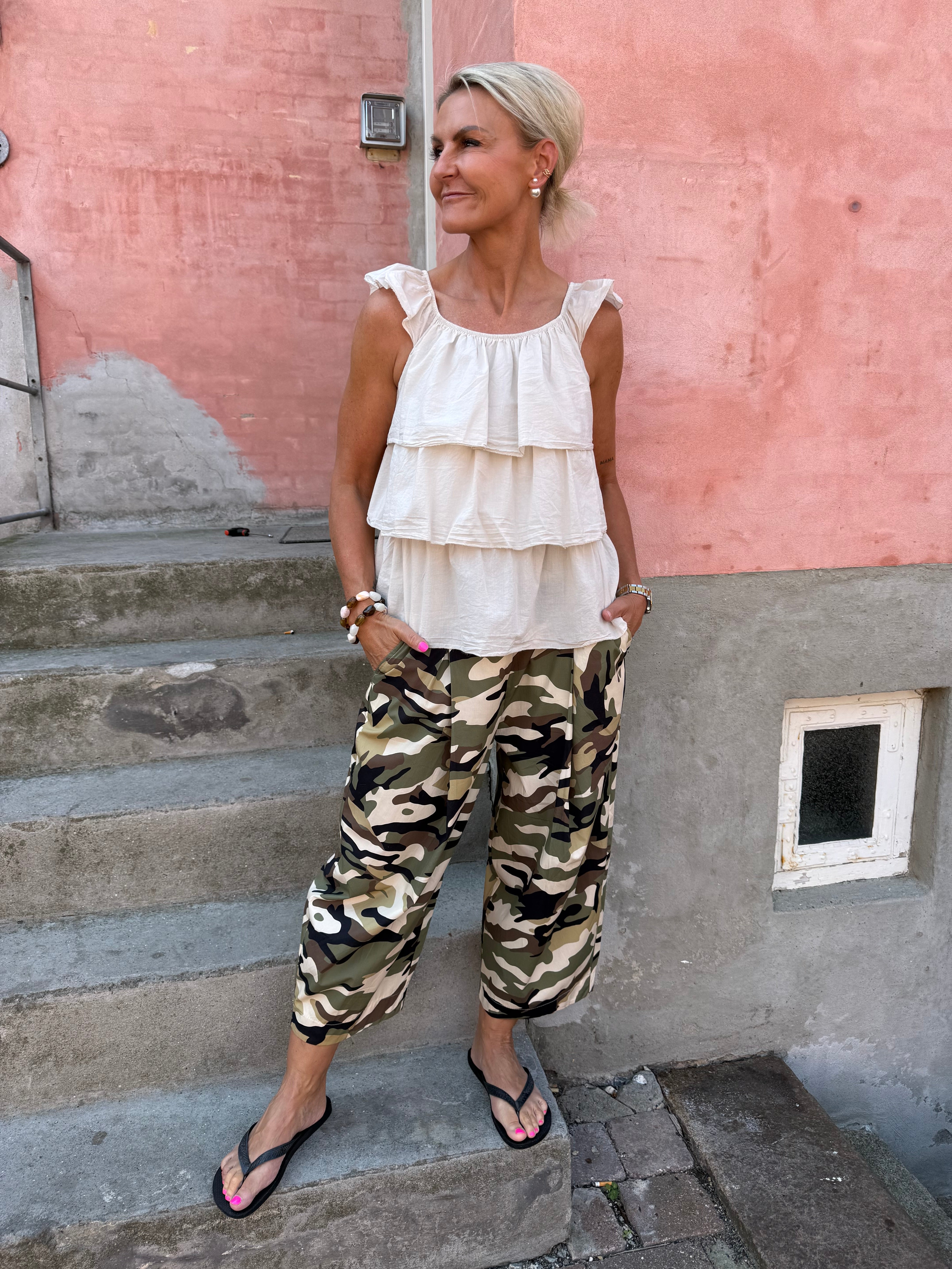 Adorina Pants - Camouflage
