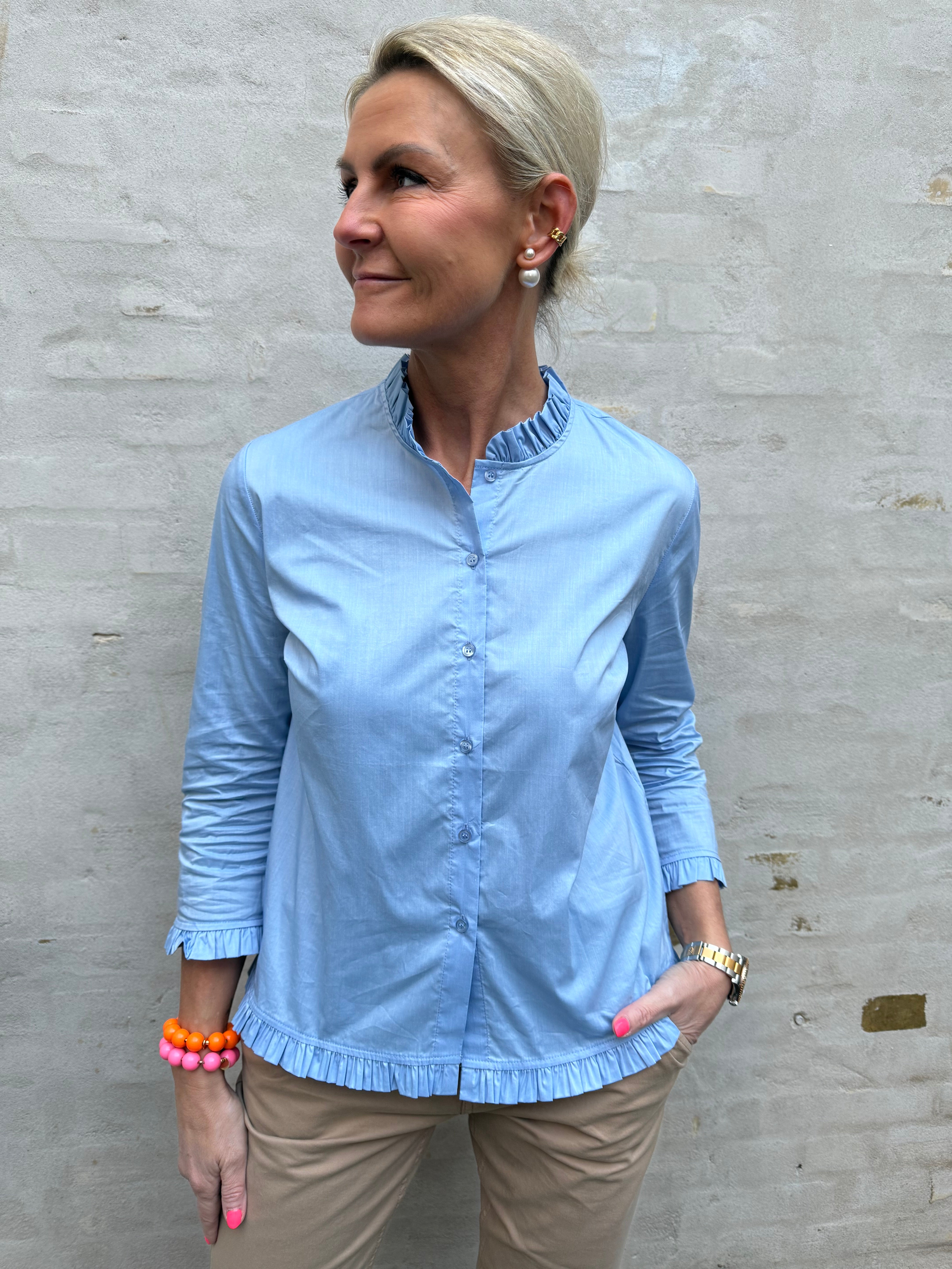 Kiea Antoinett Shirt - Forever Blue